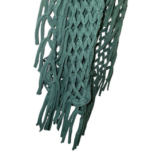 Crochet Fringe Infinity Scarf - Picture 7 of 11